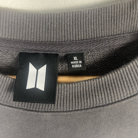 BTS Bring The Pain Grey Crewneck size XL - Picture 3 of 9